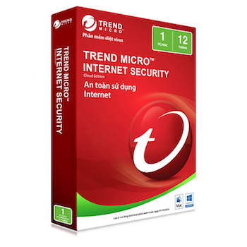 Trend Micro Internet Security 1 máy tính- Key